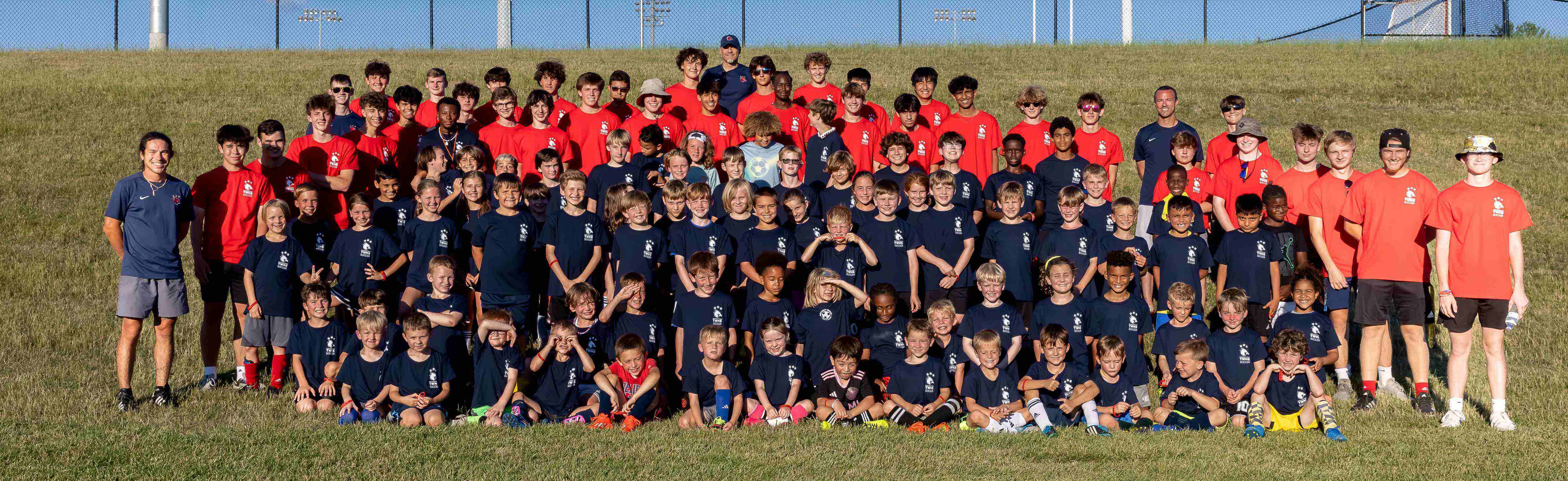 The youth soccer camp